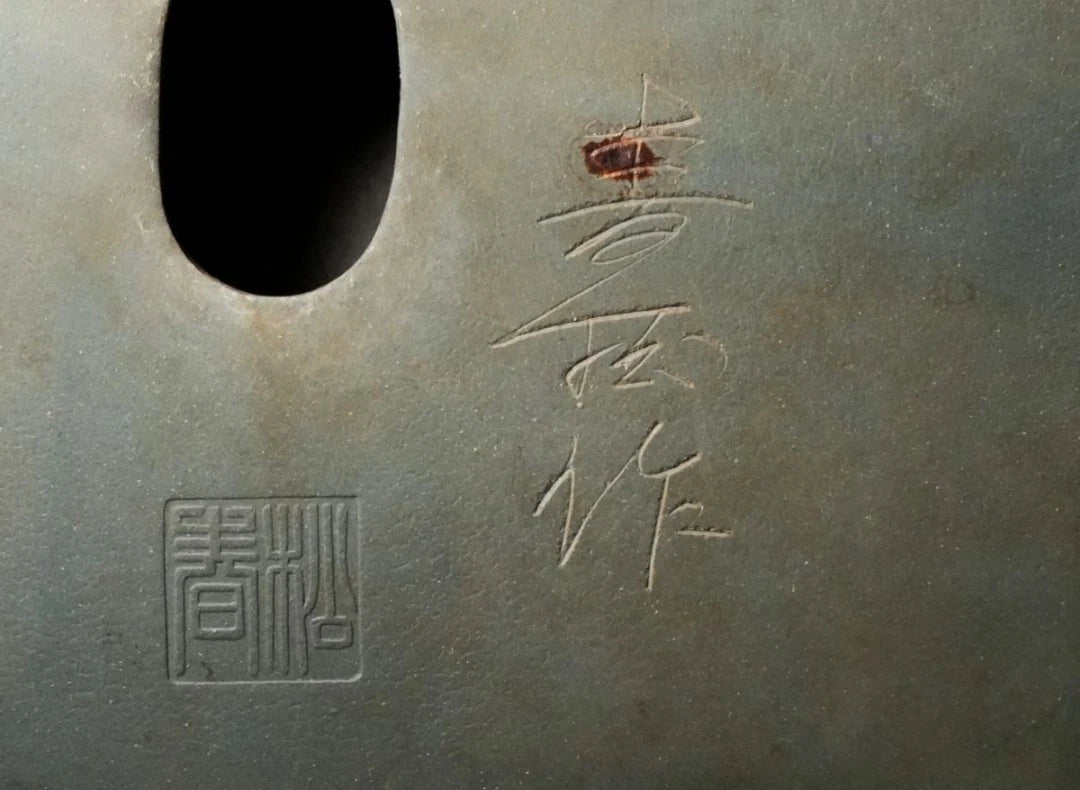 Bonsai Pot Extra Large Navy Blue Glazed Oval Harumatsu Width 75cm( 29 7in.)