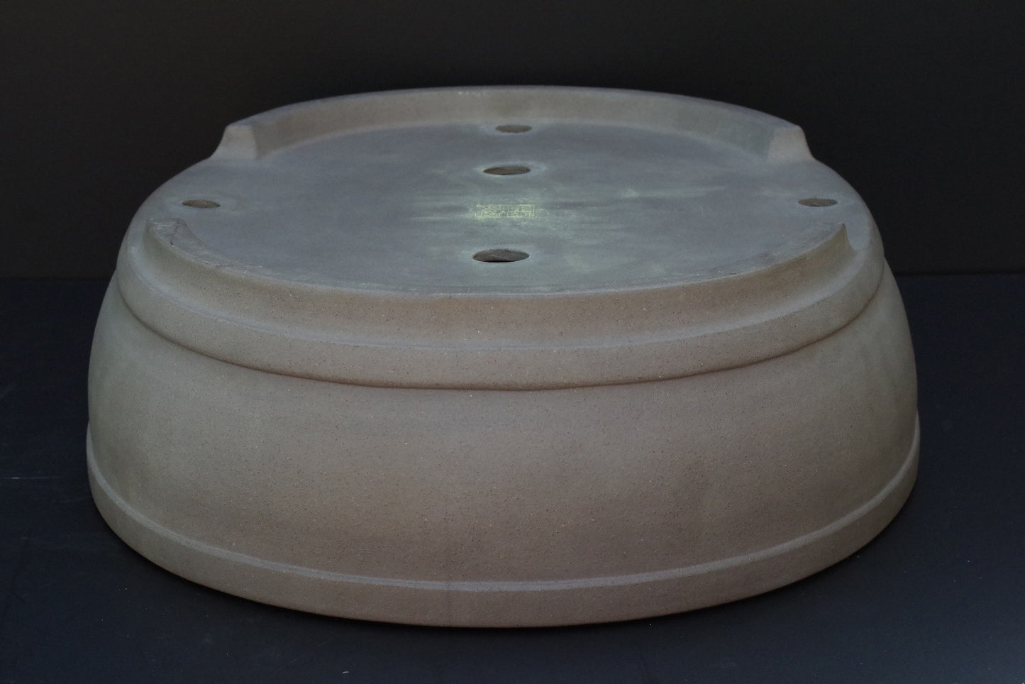 Bonsai Pot Tokoname Keizan -en Unglazed Oval Deep Width 64 cm /25.2 in.Extra Large