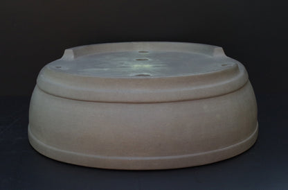 Bonsai Pot Tokoname Keizan -en Unglazed Oval Deep Width 64 cm /25.2 in.Extra Large
