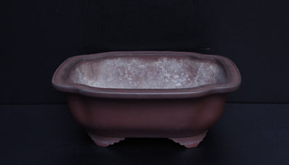 Bonsai Pot Tokoname Yamaaki Unglazed Mokko Width 43.7 cm (17.2 in.) Large