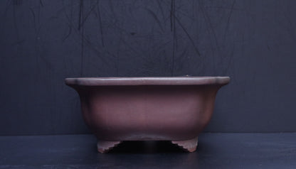Bonsai Pot Tokoname Yamaaki Unglazed Mokko Width 43.7 cm (17.2 in.) Large