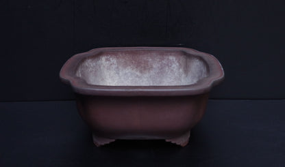 Bonsai Pot Tokoname Yamaaki Unglazed Mokko Width 43.7 cm (17.2 in.) Large