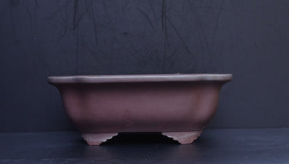 Bonsai Pot Tokoname Yamaaki Unglazed Mokko Width 43.7 cm (17.2 in.) Large