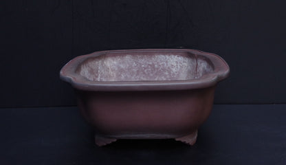 Bonsai Pot Tokoname Yamaaki Unglazed Mokko Width 43.7 cm (17.2 in.) Large