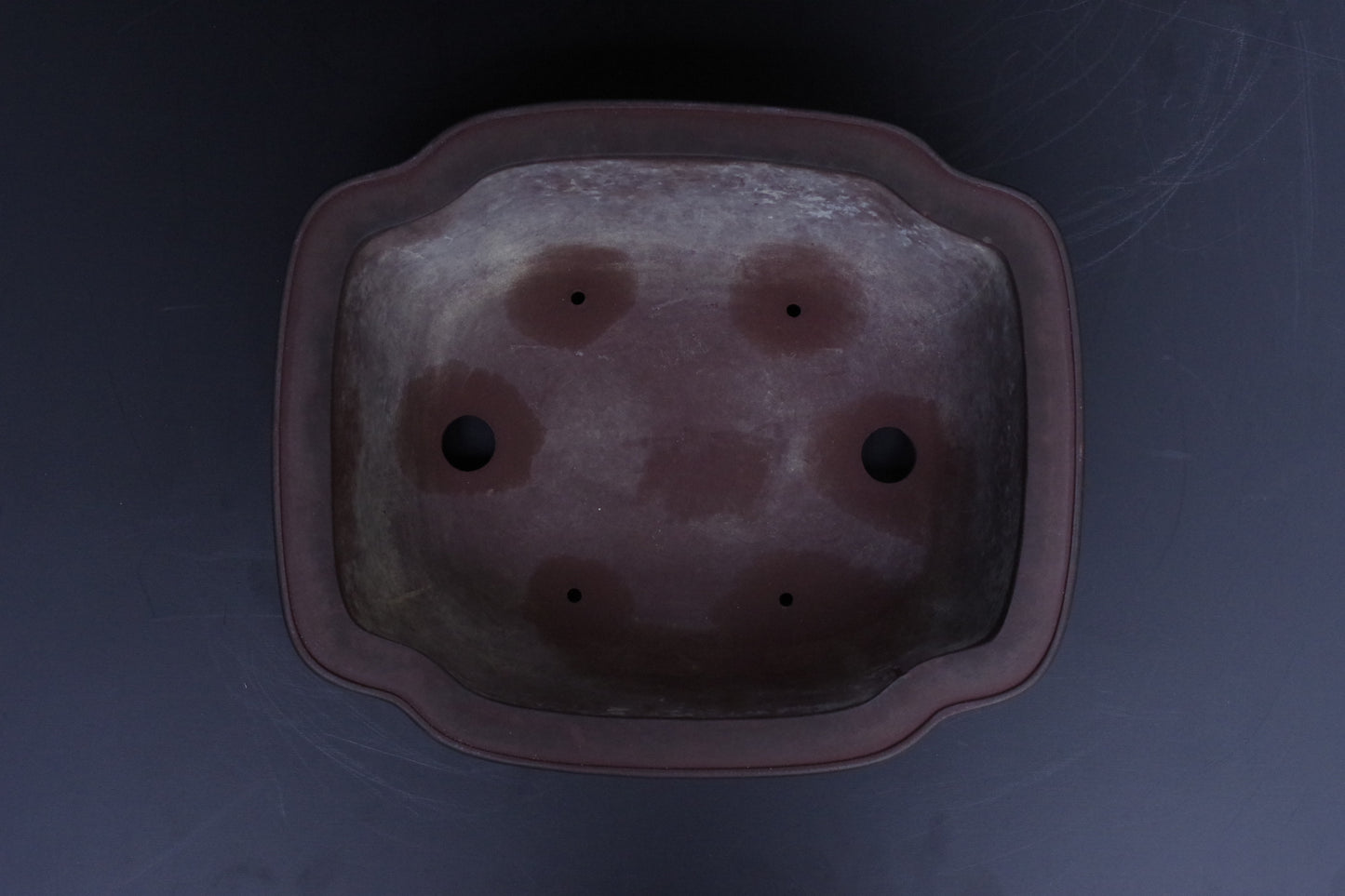 Bonsai Pot Tokoname Yamaaki Unglazed Mokko Width 43.7 cm (17.2 in.) Large