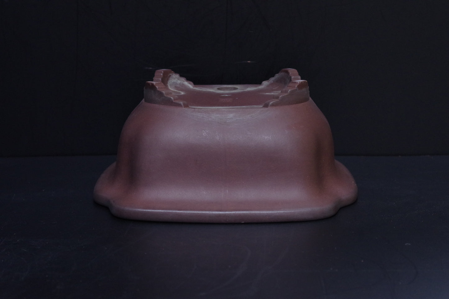 Bonsai Pot Tokoname Yamaaki Unglazed Mokko Width 43.7 cm (17.2 in.) Large