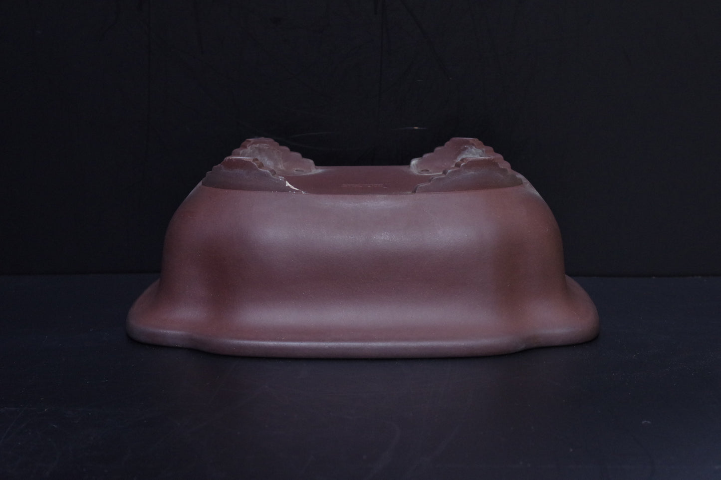 Bonsai Pot Tokoname Yamaaki Unglazed Mokko Width 43.7 cm (17.2 in.) Large