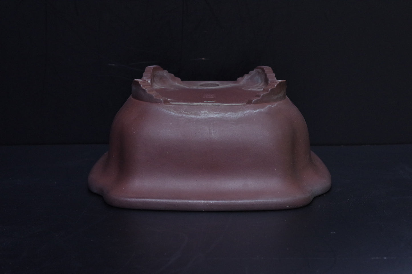 Bonsai Pot Tokoname Yamaaki Unglazed Mokko Width 43.7 cm (17.2 in.) Large