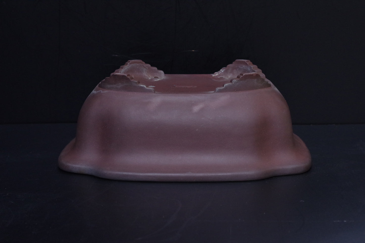 Bonsai Pot Tokoname Yamaaki Unglazed Mokko Width 43.7 cm (17.2 in.) Large