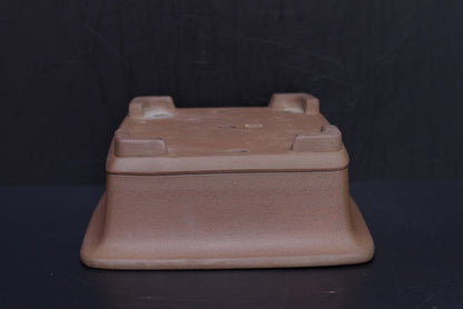Bonsai Pot Tokoname Nakano Yuji Unglazed Rectangular Width 41.2 cm (16.22 in.) Large