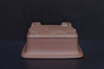 Bonsai Pot Tokoname Nakano Yuji Unglazed Rectangular Width 41.2 cm (16.22 in.) Large