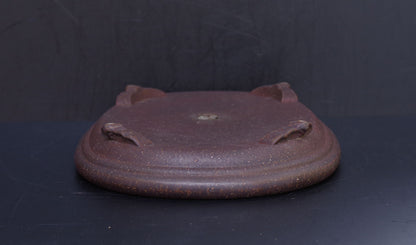 Bonsai Pot Tokoname Keizan Unglazed Oval Width 55 cm (21.7 inches) Extra Large
