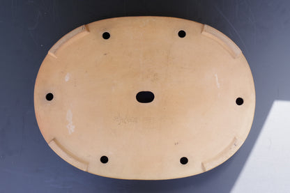 Bonsai Pot Harumatsu Green Glazed Oval Width 62.4 cm (24.6 inches) Extra Large