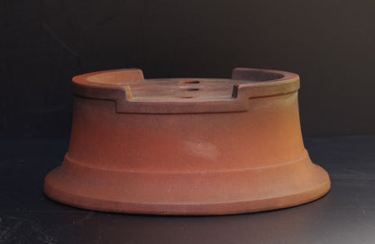Bonsai Pot Tokoname Zenigo Unglazed Deep Oval Width 40 cm (15.75 inches) Large