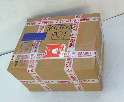 Bonsai Pot Tokoname Keizan Unglazed Oval Width 55 cm (21.7 inches) Extra Large