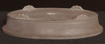 Bonsai Pot Tokoname Shibata Keizan Oval Width 39.9 cm (15.71 inches)