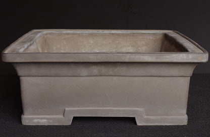 Bonsai Pot Large Vtg Unglazed Rectangular Width 46.2 cm (18.19 inches)