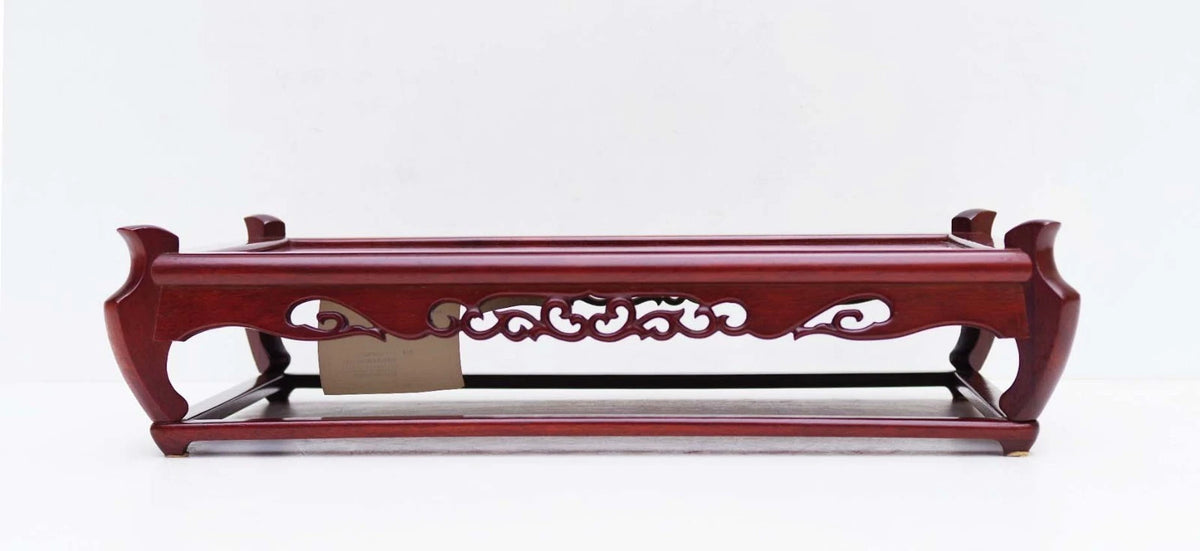 BONSAI IKEBANA Table Stand  Japan KARIMOKU  Karin Wood w/Lacquer Finish  High Grade