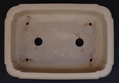 Bonsai Pot Takasagoan Unglazed Rectangular Width 61.5 cm (24.21 in.) Extra Large