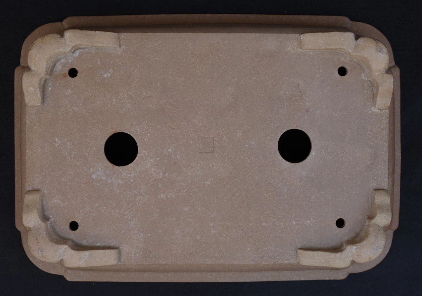 Bonsai Pot Takasagoan Unglazed Rectangular Width 61.5 cm (24.21 in.) Extra Large