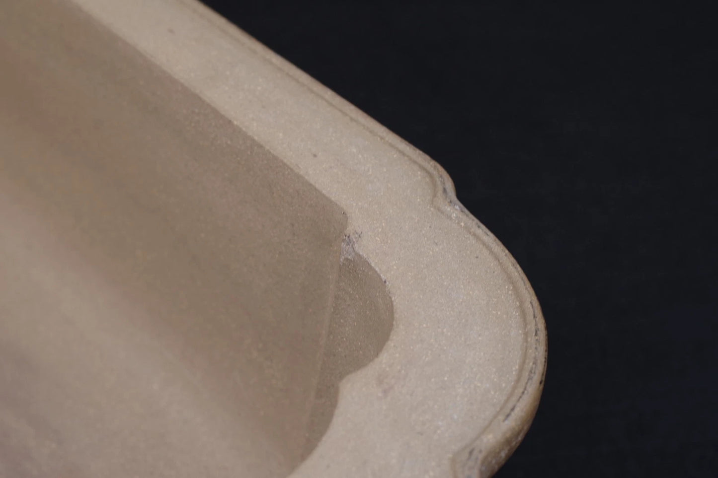Bonsai Pot Takasagoan Unglazed Rectangular Width 61.5 cm (24.21 in.) Extra Large