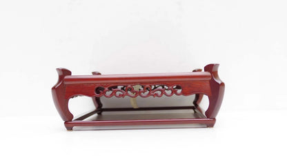 BONSAI IKEBANA Table Stand  Japan KARIMOKU  Karin Wood w/Lacquer Finish  High Grade