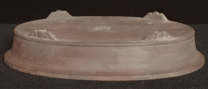Bonsai Pot Tokoname Shibata Keizan Oval Width 39.9 cm (15.71 inches)