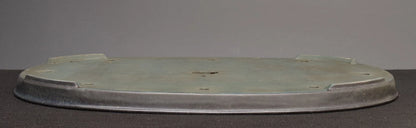 Bonsai Pot Seto Harumatsu Navy Blue Glazed Oval Width 75.0 cm (29.7 in.) Extra Large