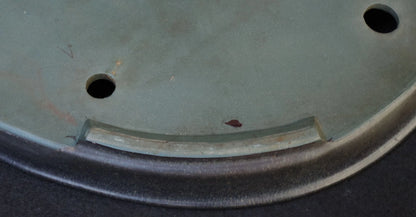 Bonsai Pot Seto Harumatsu Navy Blue Glazed Oval Width 75.0 cm (29.7 in.) Extra Large