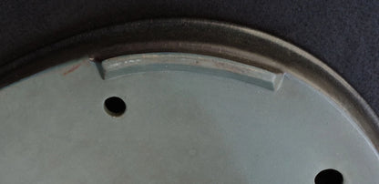 Bonsai Pot Seto Harumatsu Navy Blue Glazed Oval Width 75.0 cm (29.7 in.) Extra Large