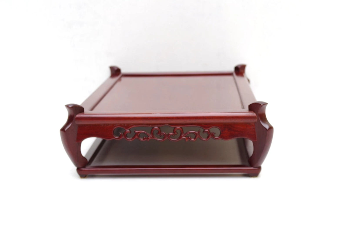 BONSAI IKEBANA Table Stand  Japan KARIMOKU  Karin Wood w/Lacquer Finish  High Grade