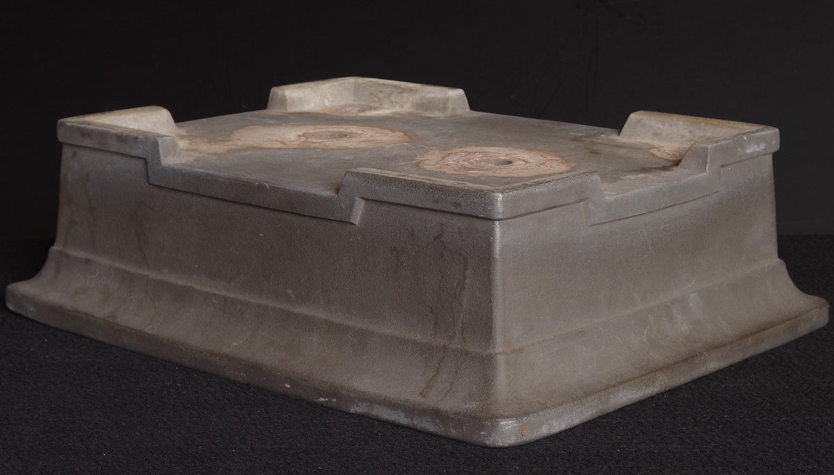 Bonsai Pot  Large Vtg Unglazed Rectangular Width 46.2 cm (18.19 inches)