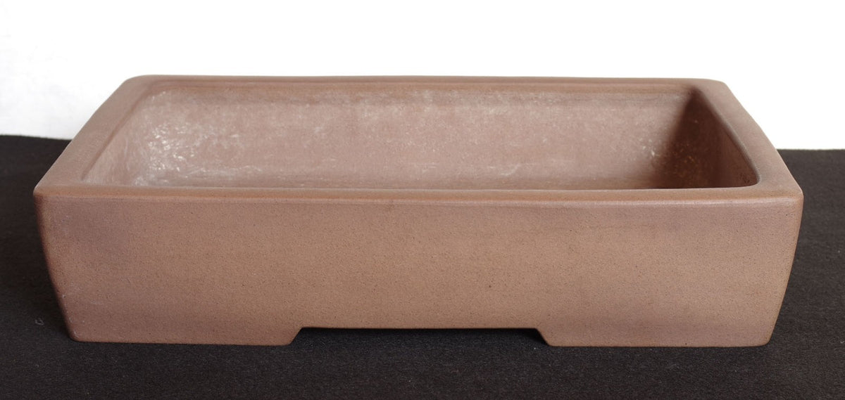Bonsai Pot Tokoname Zenigo Unglazed Rectangular Width 40.5 cm (15.94 inches)