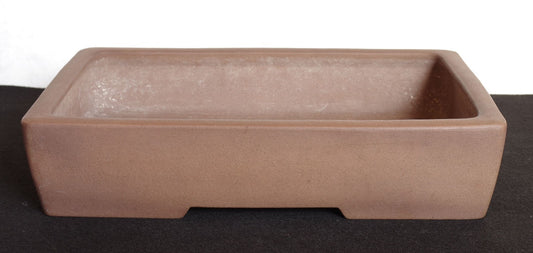 Bonsai Pot Tokoname Zenigo Unglazed Rectangular Width 40.5 cm (15.94 inches)