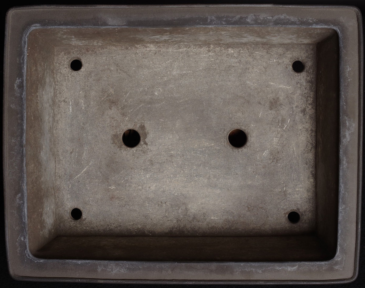 Bonsai Pot  Large Vtg Unglazed Rectangular Width 46.2 cm (18.19 inches)