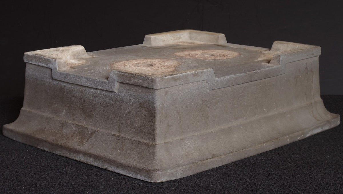 Bonsai Pot  Large Vtg Unglazed Rectangular Width 46.2 cm (18.19 inches)